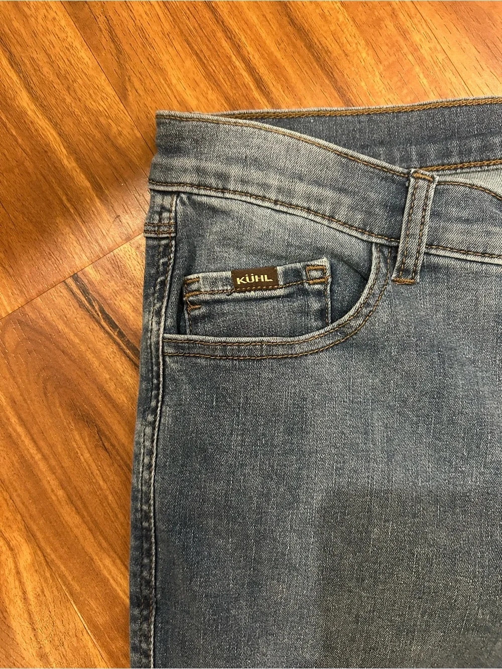 Kuhl Women's Blue Jeans 8 Denim Skinny Outdoors 5 Pocket